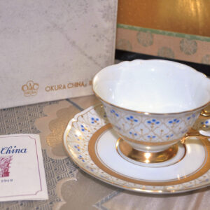 Okura China Imperial Coffee Cup & Saucer Set